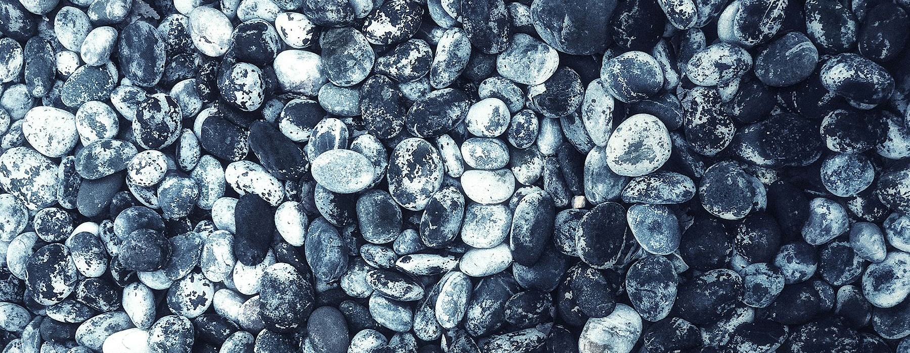 a large pile of rocks
